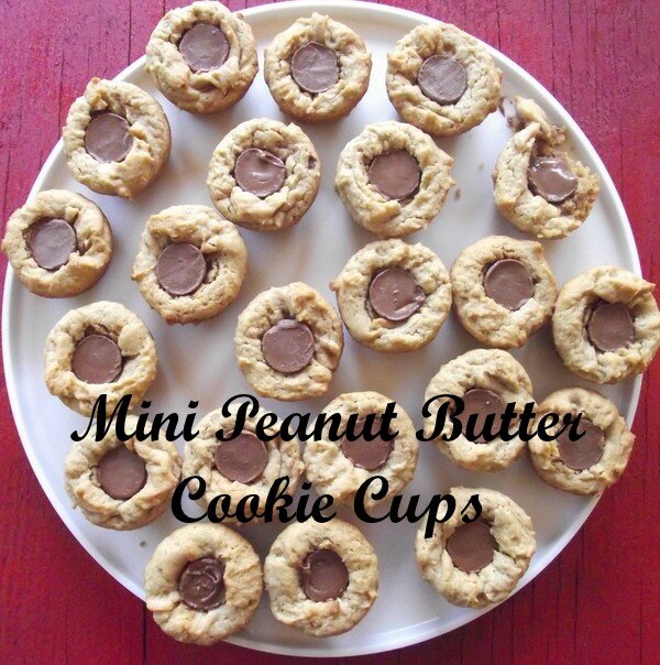 Mini Peanut Butter Cookie Cups