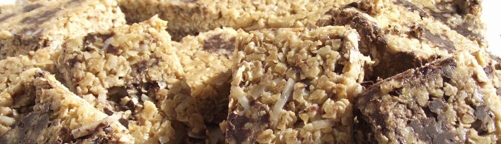 half cut granola bars