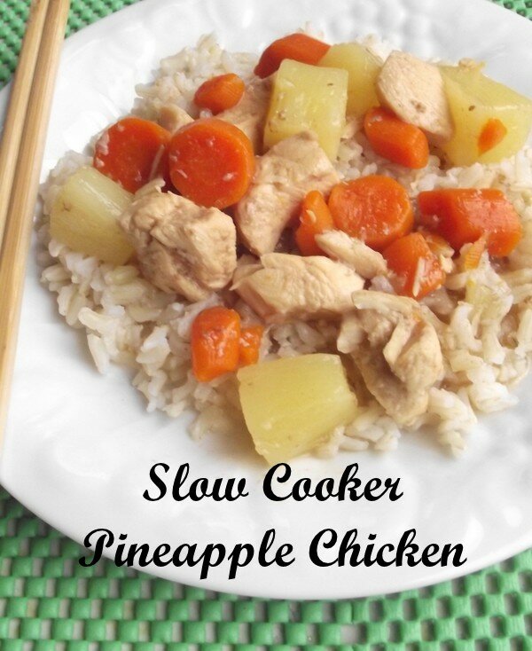 Slow Cooker Pineapple Chicken