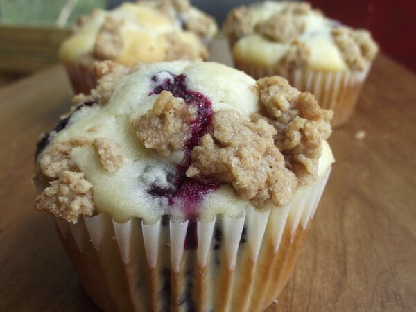blueberry muffins
