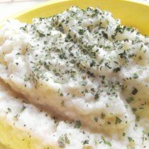 garlic mashed cauliflower