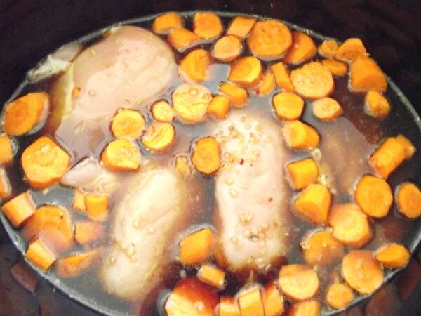 slow cooker oriental chicken