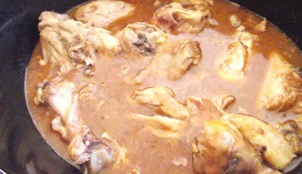 slow cooker spicy bbq chicken