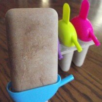 chocolate yogurt pops