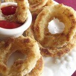 Crunchy Baked Onion Rings