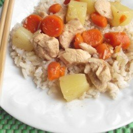 slow cooker pineapple chicken