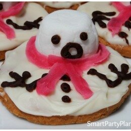 Melted Snowman Cookies