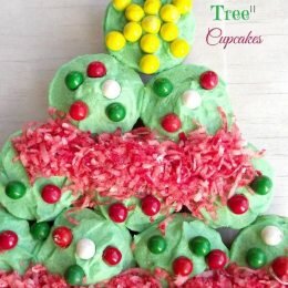 Mini "Christmas Tree" Cupcakes | Life With Garnish